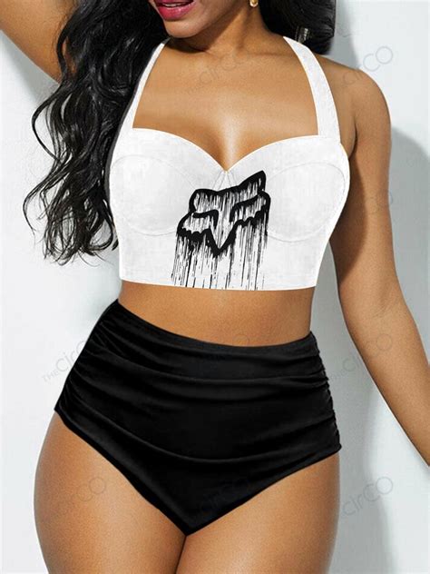 Fox Racing Sexy Bikini Swimsuit Nmtm Gladysclothing Elite All Over Graphic Print Online Store