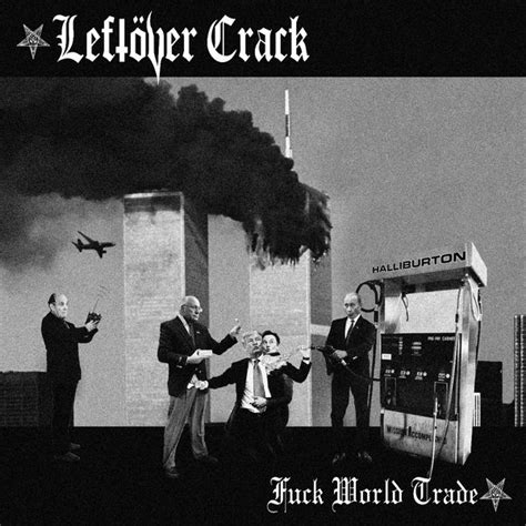 Leftöver Crack Fuck World Trade 200g Clear W White Red Splatter Vinyl LP jpc de