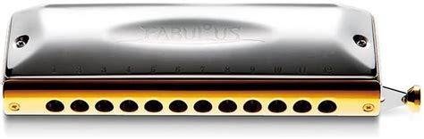 Suzuki Chromatic Harmonica Fabulous Series 12 Hole F 48ccross