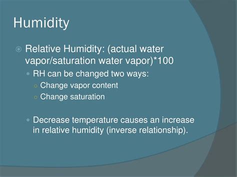 PPT - Atmospheric Humidity PowerPoint Presentation, free download - ID ...