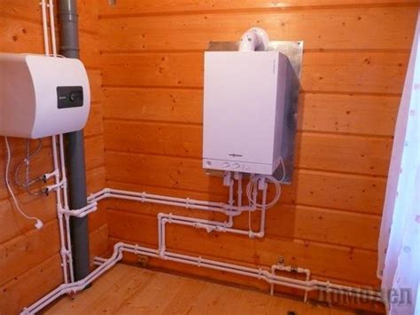 Подключение газового котла