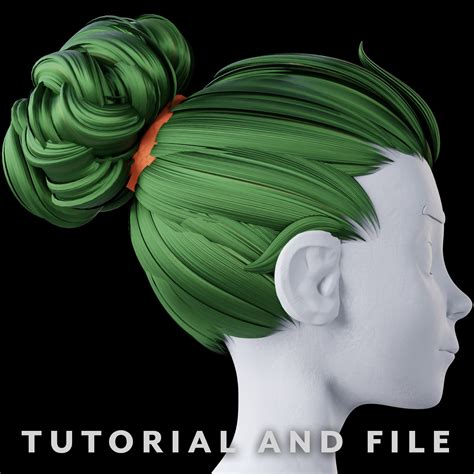 Ethan Snell Hair With Curves Blender Tutorial