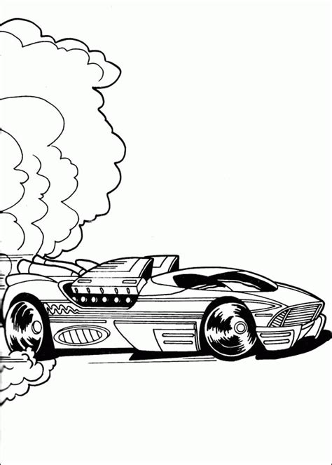 Carritos Hot Wheels Para Colorear Imagui
