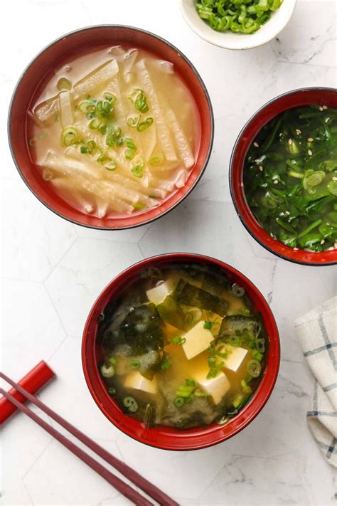 Authentic Vegan Miso Soup Healthy Easy Okonomi Kitchen