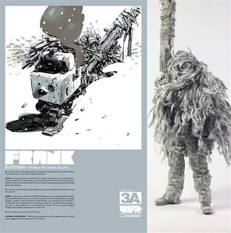 Frank The Bot Sniper Set From 3a Toys April 5 Sale