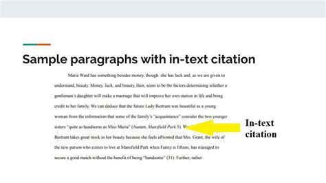 Mla In Text Citations Youtube