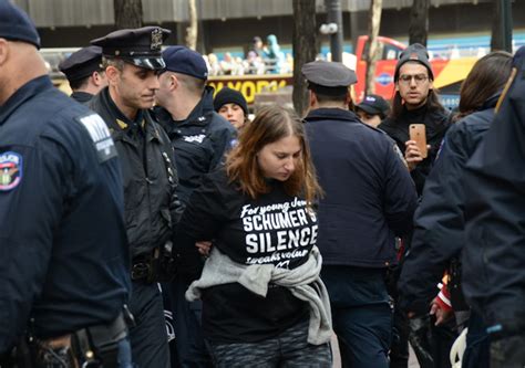 Protesters Arrested At Chuck Schumer S Midtown Office Midtown Ny Patch