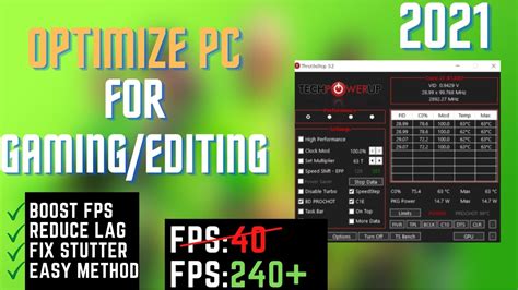 How To Optimize Pc For Gaming Editing Ultimate Pc Tweaking Guide