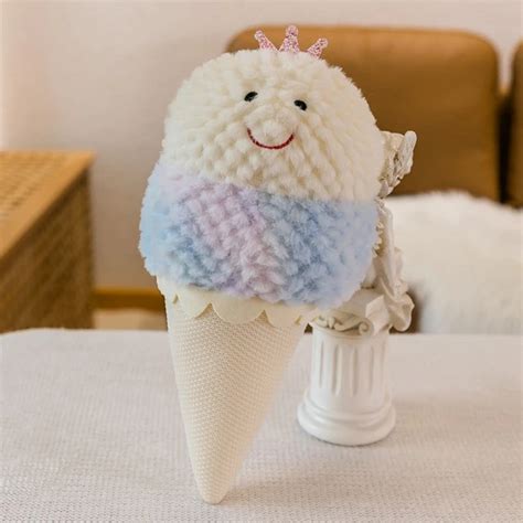 Ice Cream Cone Plush Plush Co