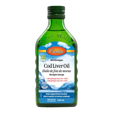 Cod Liver Oil Natural Cod Liver Oil In The Us Canada Carlson Ca