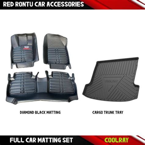 Geely Coolray Full Car Matting Set Diamond Deep Dish Matting With