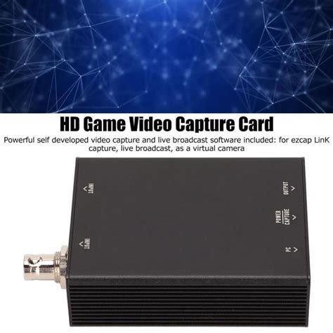 Kem Carte De Capture Vid O D Interface Multim Dia Hd Capture Vid O Live