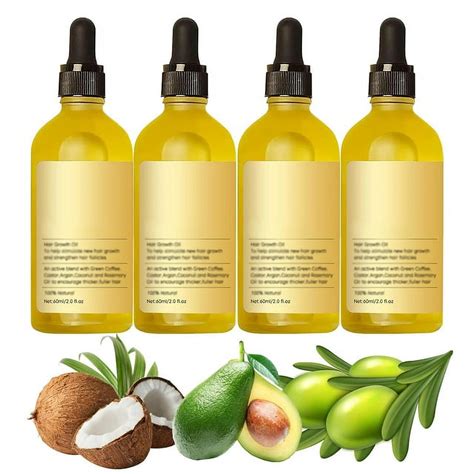 Veganic Natural Hair Growth Oil Rosemary Oil For Hair Growth Organic Pure Natural Hair Density