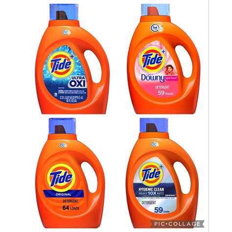 Tide Usa Laundry Detergent Liquid Soap High Efficiency He Original