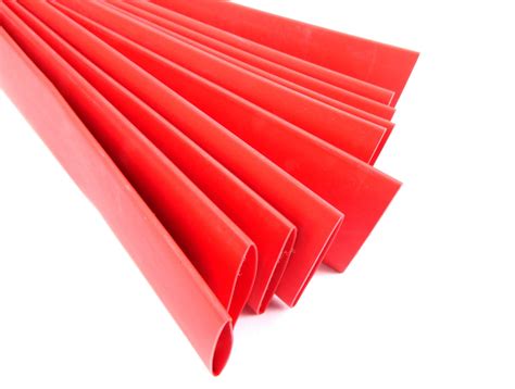 25mm Heat Shrink Red 1m Lengths