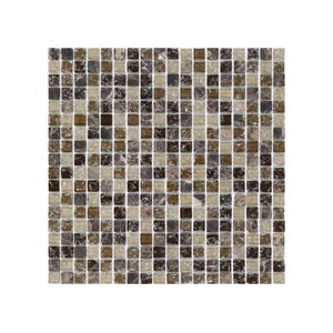 Pastilha D333 30x30cm Glass Mosaic Leroy Merlin