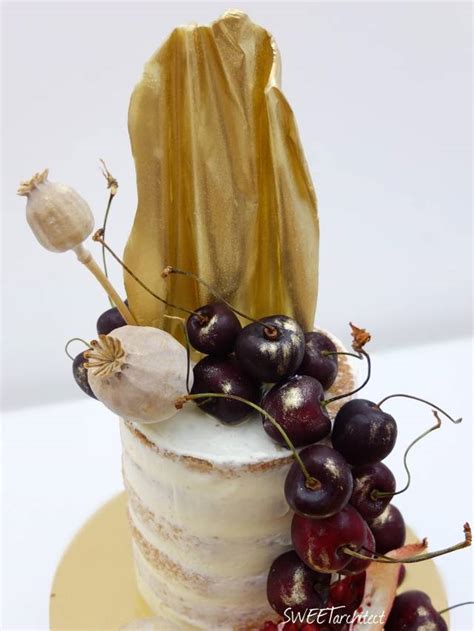 Semi Naked Cake Decorated Cake By Sweet Architect Cakesdecor
