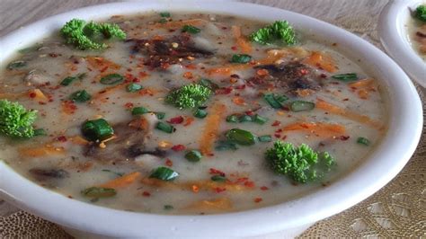 Суп-пюре с грибами! - YouTube