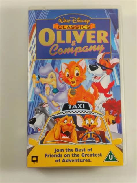 Oliver And Company Walt Disney Classics Vhs Video Tape Picclick Au