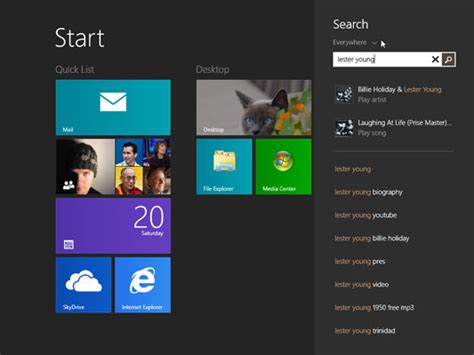 The New Windows 81 Search System Dummies