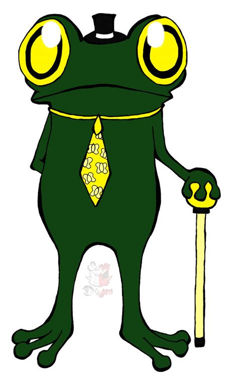 Fancy Frog By Sampledragon On Deviantart