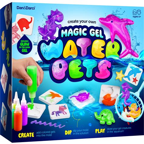 Dan&Darci Aqua Fairy Water Gel Kit for Kids - Craft for Kids - Magic