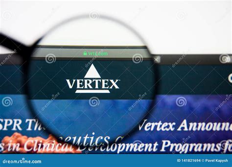 Los Angeles, California, USA - 28 February 2019: Vertex Pharmaceuticals ...