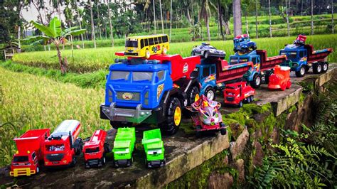 Mobil Truk Tronton Panjang Penuh Mobil Mobilan Truk Tangki Truk