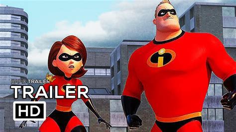 Incredibles 2 Official Extended Trailer Teaser 2018 Animated