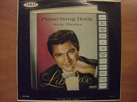 Liberace Piano Song Book Movie Themes By Liberace Music