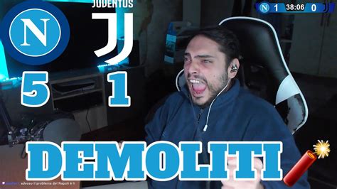 DEMOLITI SOTTERRATI DA IMPAZZIRE NAPOLI 5 1 JUVENTUS