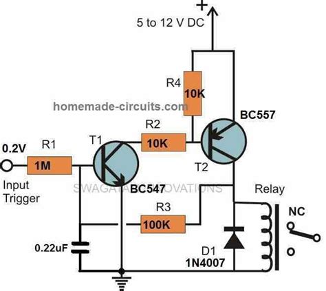 Circuit Projects For Beginners And School Students Homemade Circuit