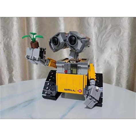 Disney walle filme wal l E eva robô moc diy modelo blocos de