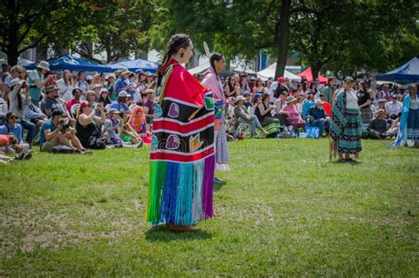 Traditional Pow Wow Dance Festival Dancing Drumming And Performances First Nations Culture