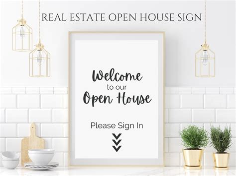 open house sign 3