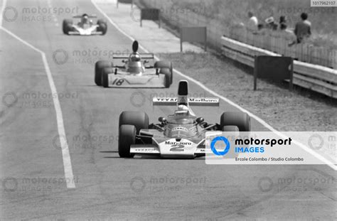 Jochen Mass Mclaren M Ford Leads John Watson Surtees Ts Ford