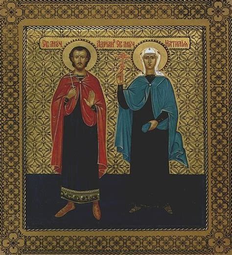 Святая Наталия (житие, 16 икон)