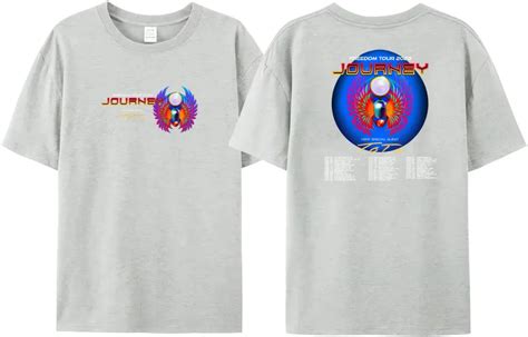 Camiseta Journey Freedom Tour 2024 Toto Banda Rock Journey With Toto