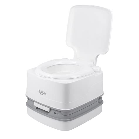 Thetford Porta Potti Qube 145 Camping Toilet 15 Ltr Waste Water Tank ...