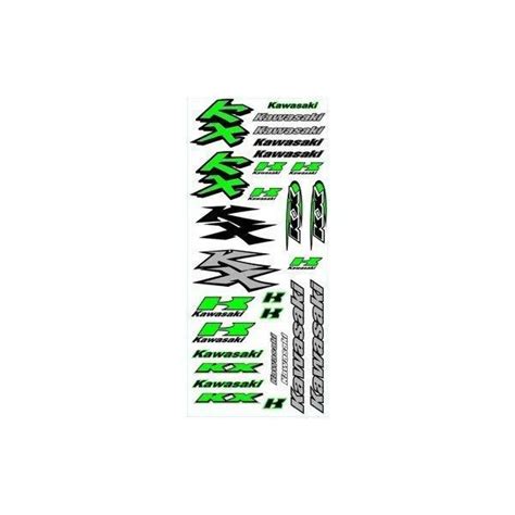 Наклейка логотип на мотоциклы KAWASAKI KX (330x700) - купить по ...