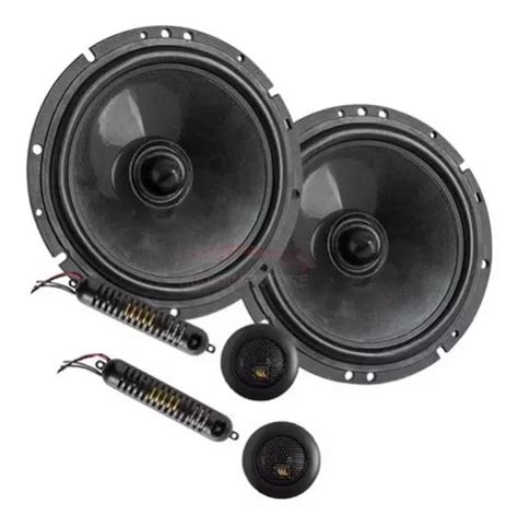 Alto Falante Kit 2 Vias Bravox 6 Polegadas Cs60bk 130w Rms