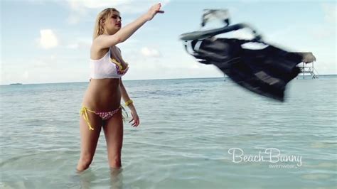 Naked Kate Upton In Beach Bunny Swimwear
