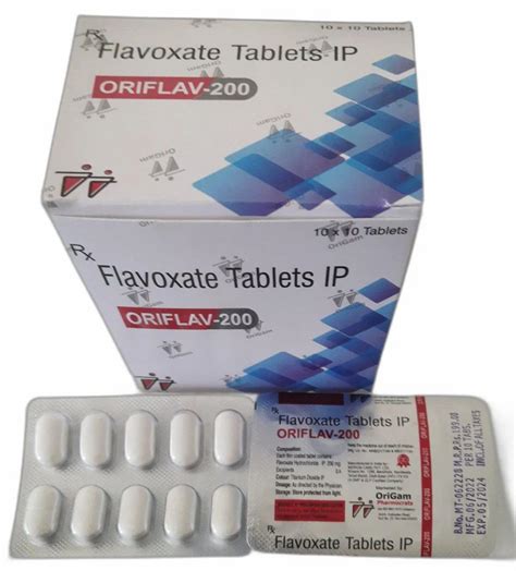 Flavoxate Hcl 200 Mg Tablets At Rs 2100 Box In Sas Nagar ID 27108007712