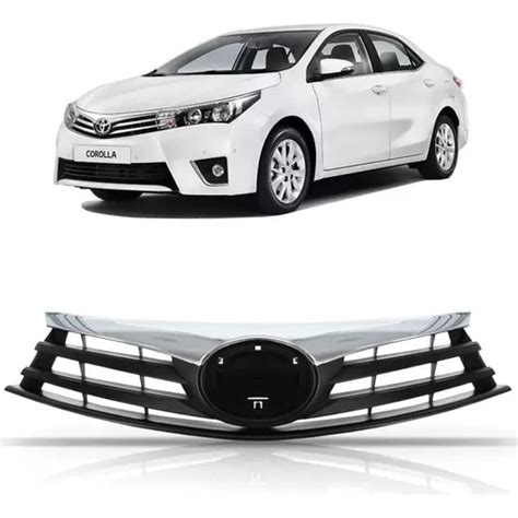 Grade Dianteira Toyota Corolla 2015 2016 2017 Cromada Frete grátis