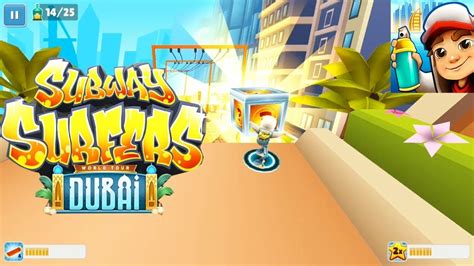 Subway Surfers Dubai Gameplay Till Find A Super Mystery Box Youtube