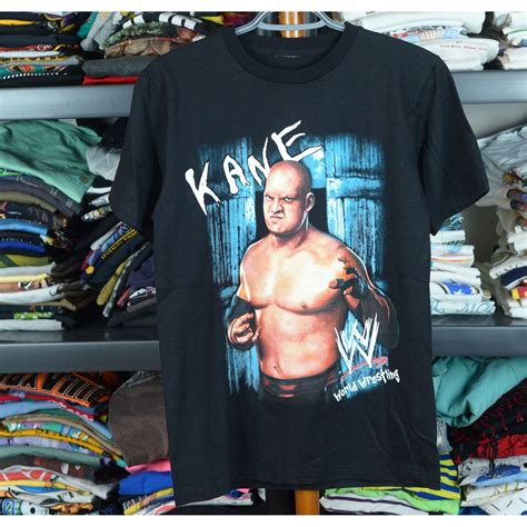 Tee Shirt × Wwe Unofficial Wwe Kane Double Sided Tsc130 Wrestling Tee