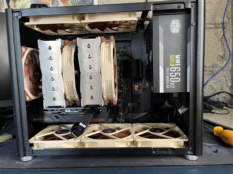 Jonsbo d30 build update, use custom cables and completed case fans : r ...