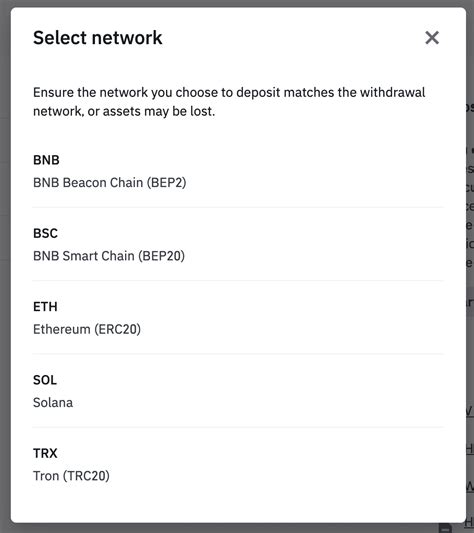 How Do I Deposit Withdraw Cryptocurrency On Binance How To Deposit