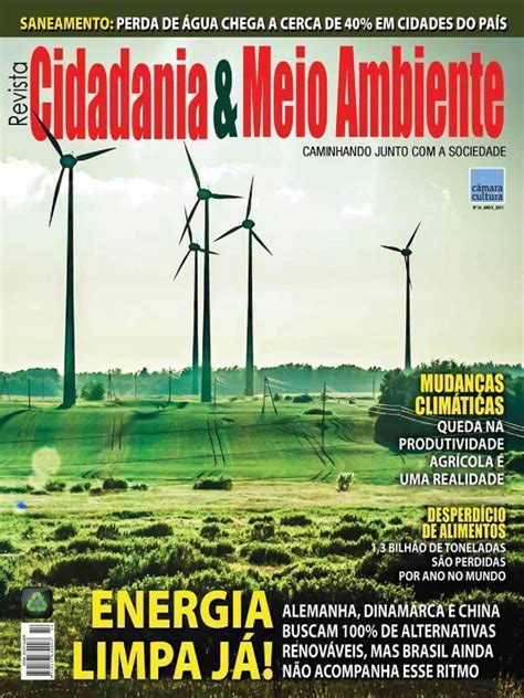 Edição N° 54 Da Revista Cidadania And Meio Ambiente Está Disponível Para