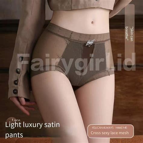 Jual Fairygirl Id Celana Dalam Wanita Sexy Transparent Lace Renda Seksi Underwear Hot Melar